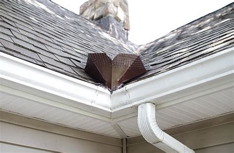 rain diverters for shingle roof